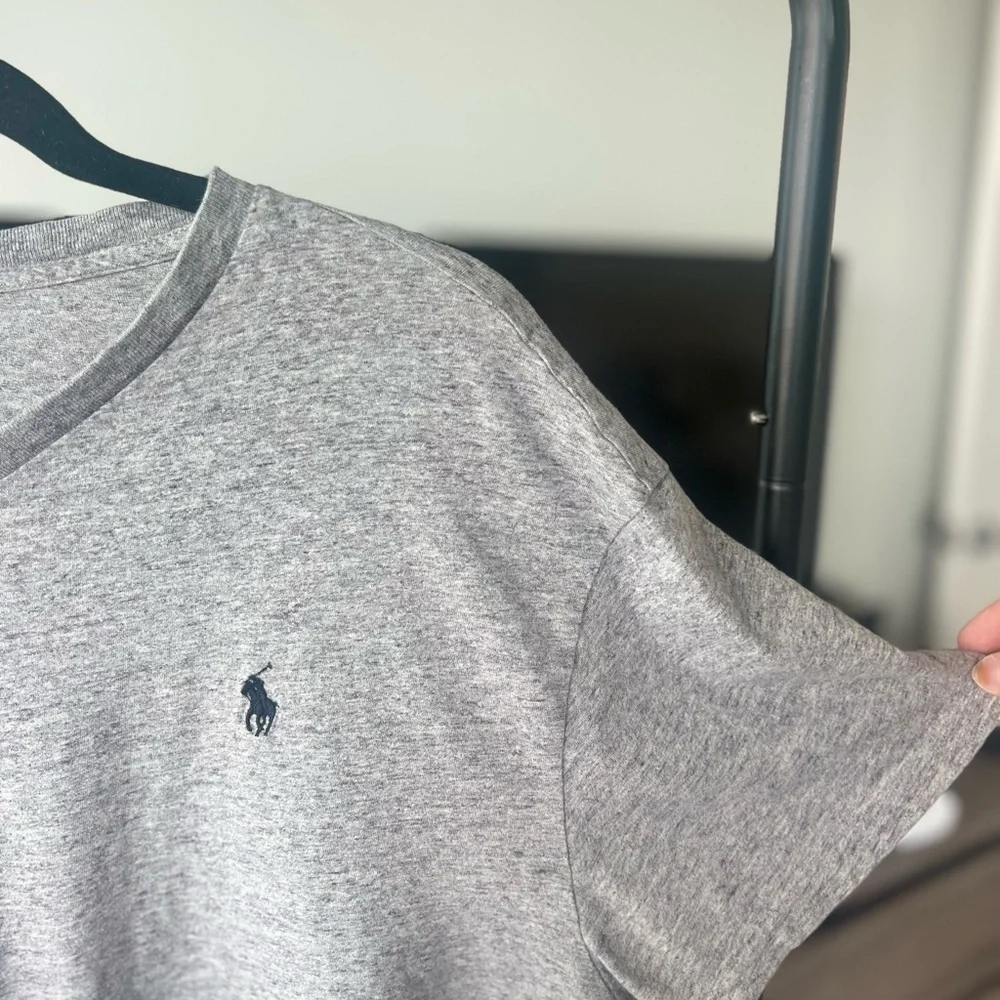 Polo by Ralph Lauren Gray Short Sleeve Tee